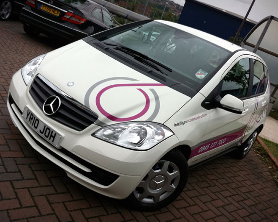 Berry Company Car Decal Design