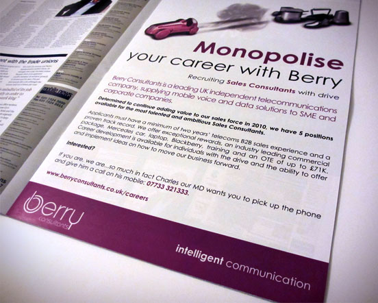 Berry Recruitment Advert